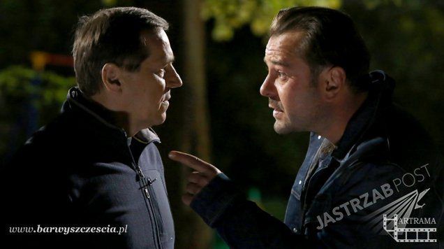Zenek (Jan Pęczek), Borys (Jakub Wieczorek) w 9 sezonie ''Barw szczęścia''
Fotografia: barwyszczecia.tvp.pl
