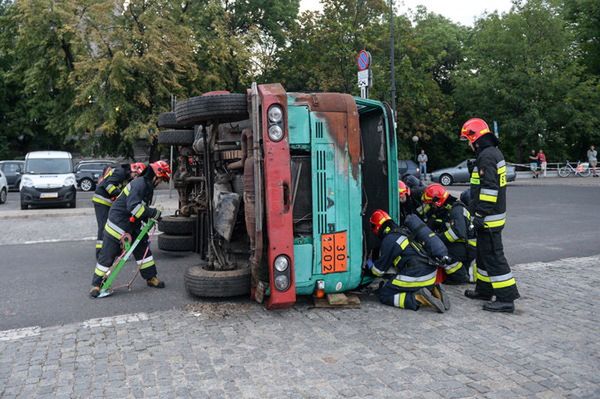 Ćwiczenia strażaków przed Szczytem NATO