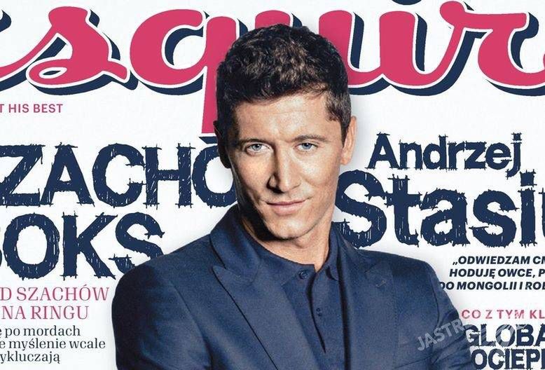 Robert Lewandowski na okładce Esquire. Pewny siebie i dojrzały [zdjęcia]