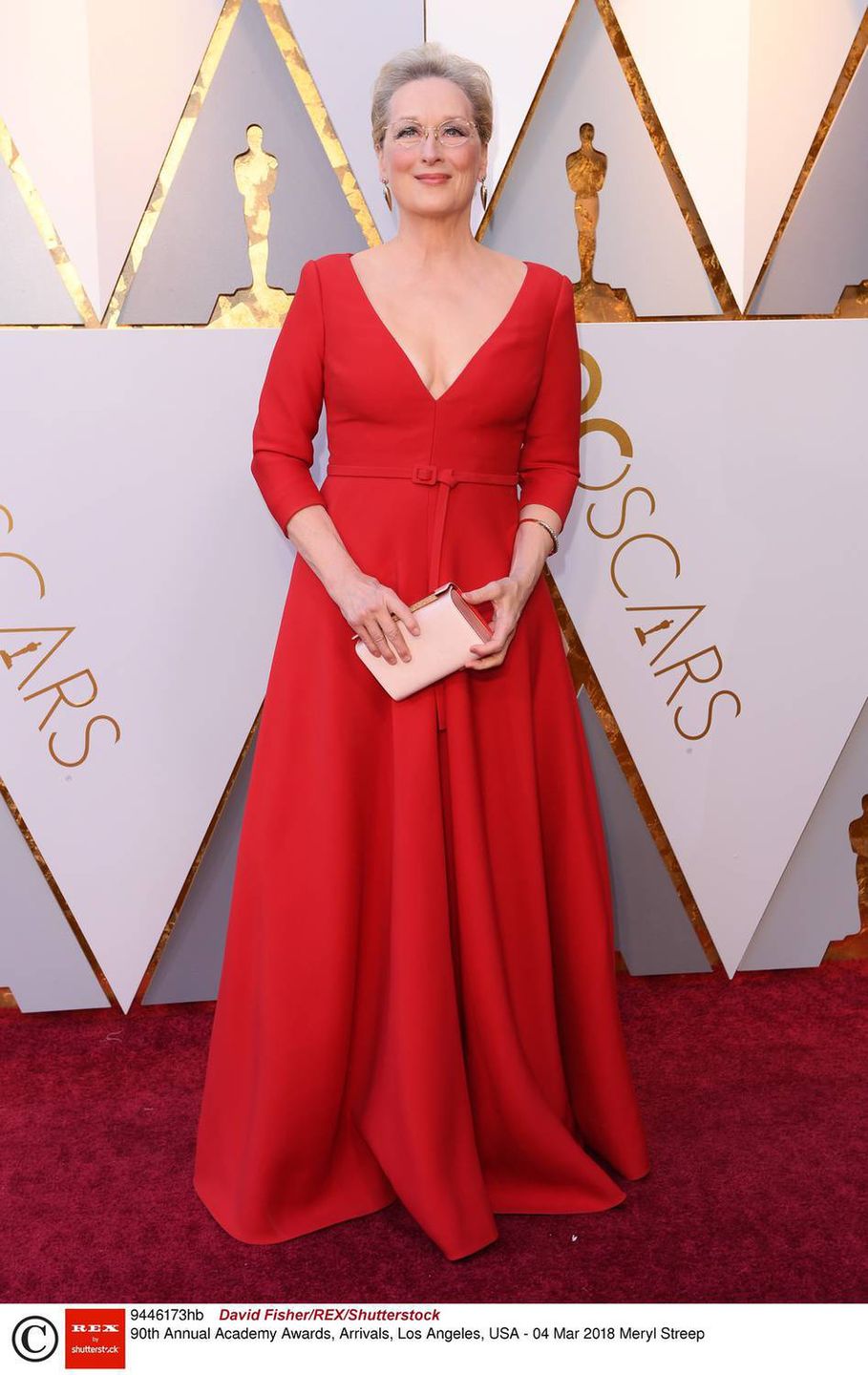 Meryl Streep – Oscary 2018, kreacja: Christian Dior