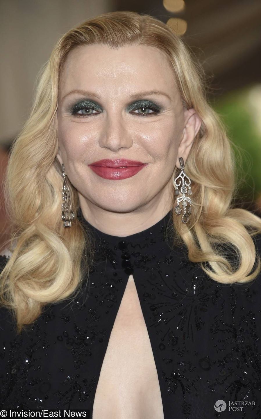 Twarz Courtney Love - MET Gala 2017