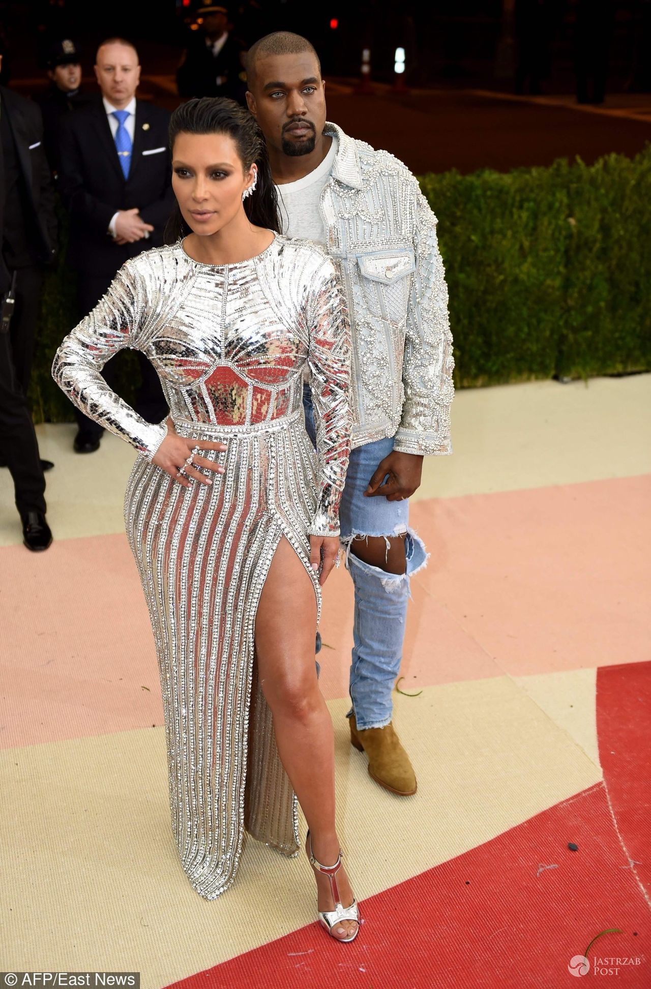 Kim Kardashian Kanye West - MET Gala 2016