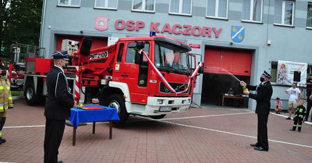 Podnośnik hydrauliczny przekazany dla OSP Kaczory