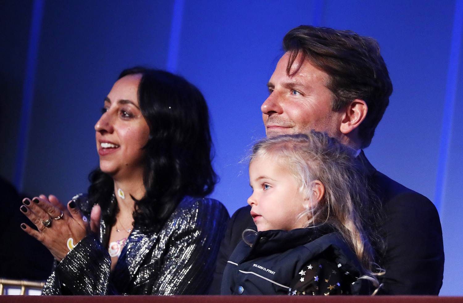 Bradley Cooper z Leą na wręczeniu nagrody im. Marka Twaina w Waszyngtonie