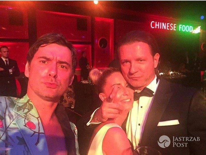 Marcin Tyszka, Małgorzata Rozenek i Radosław Majdan - Bal TVN 2016