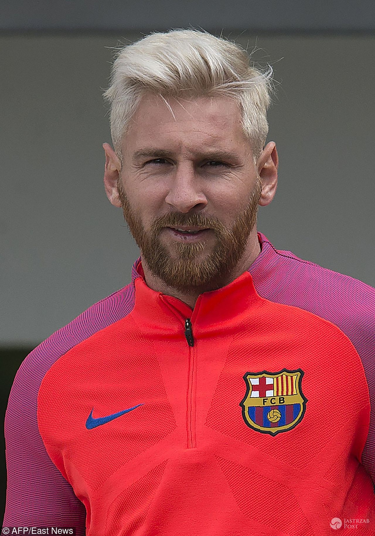 Leo Messi blondynem