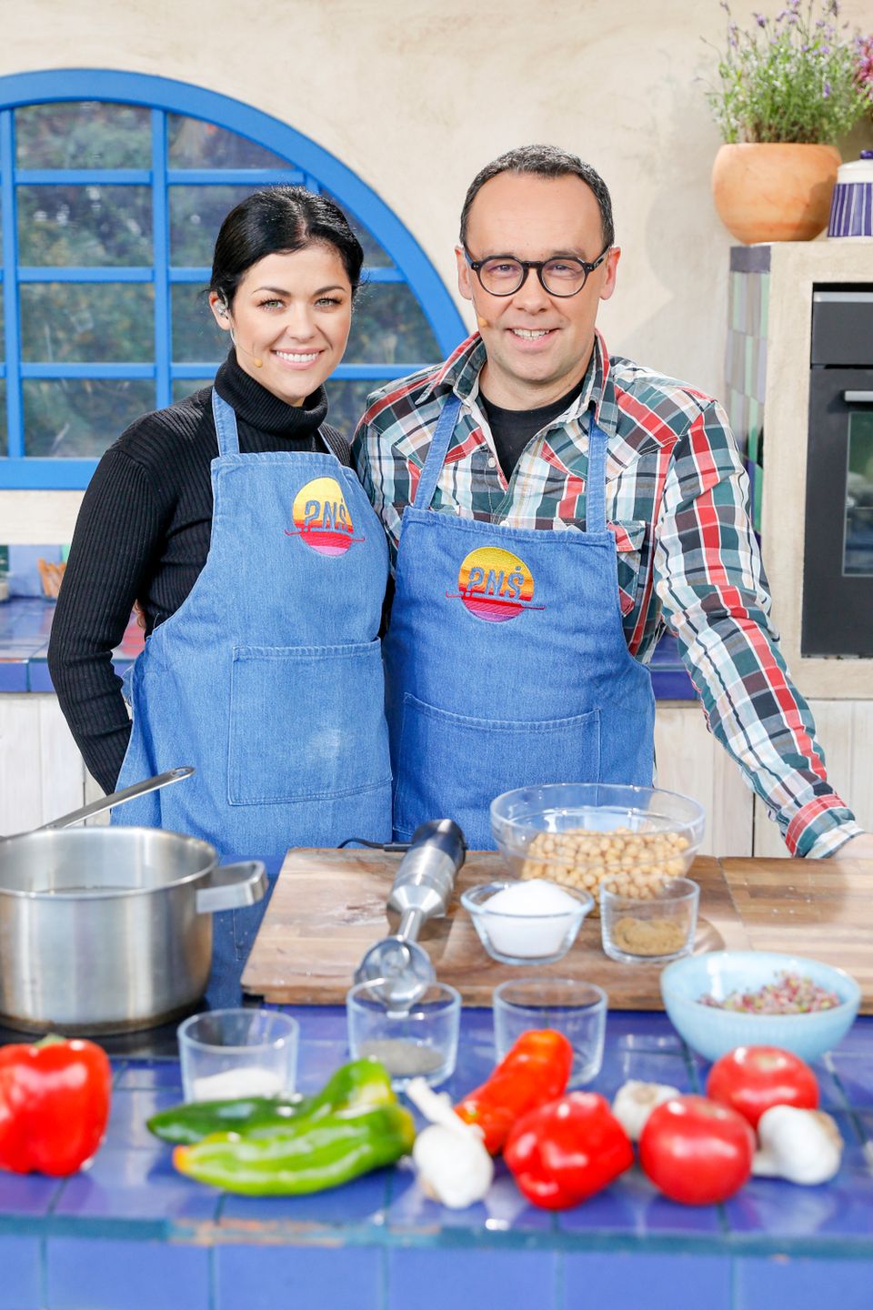 Katarzyna Cichopek, Jakub Steuermark gotują w Pytaniu na śniadanie