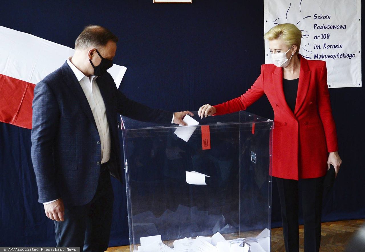 Andrzej i Agata Duda - Wybory prezydenckie 2020
