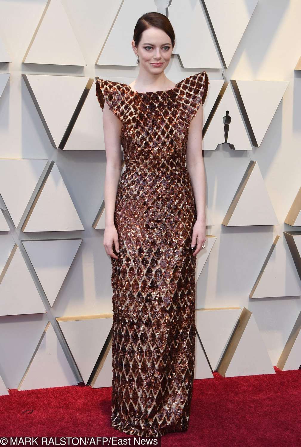 Emma Stone – Oscary 2019, kreacja: Louis Vuitton
