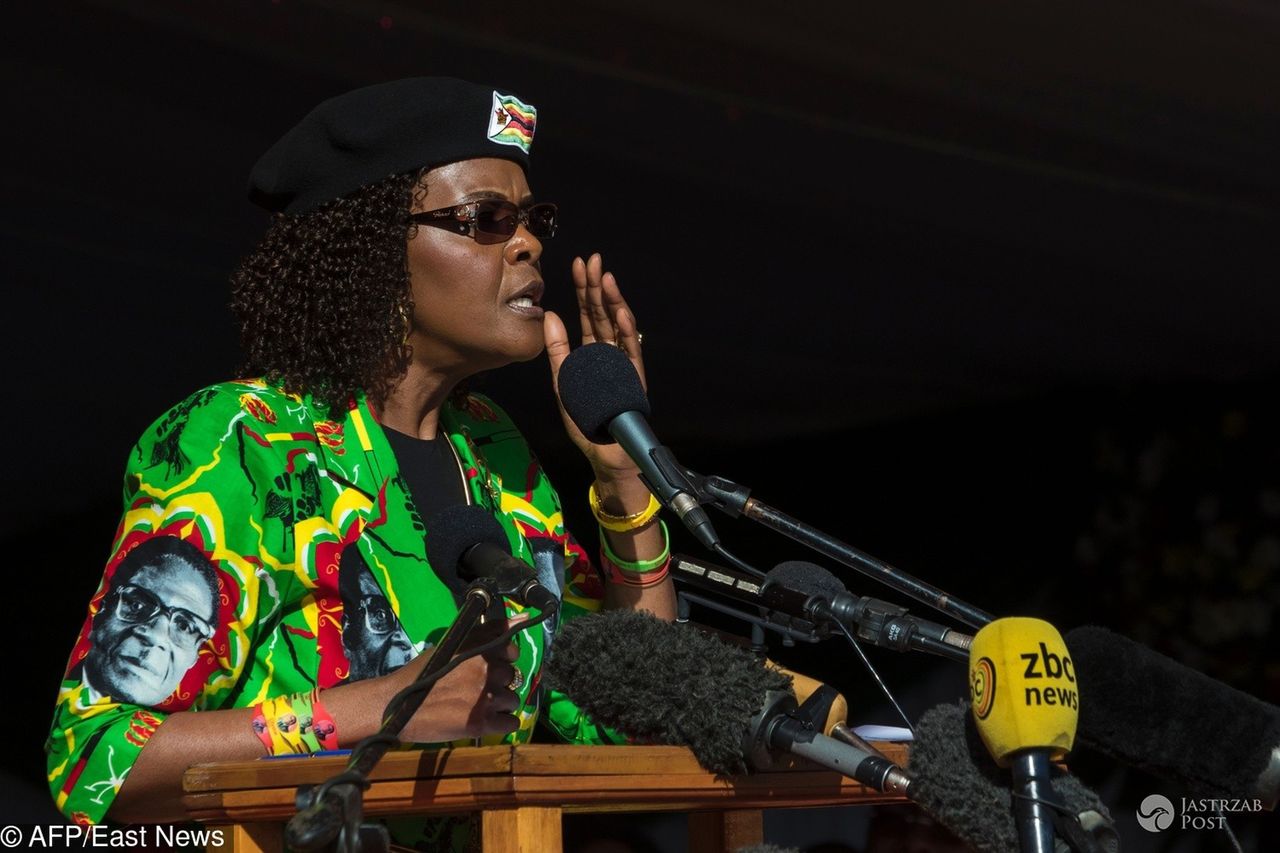 Gabriella Engels pobita przez Grace Mugabe, Pierwszą Damę Zimbabwe