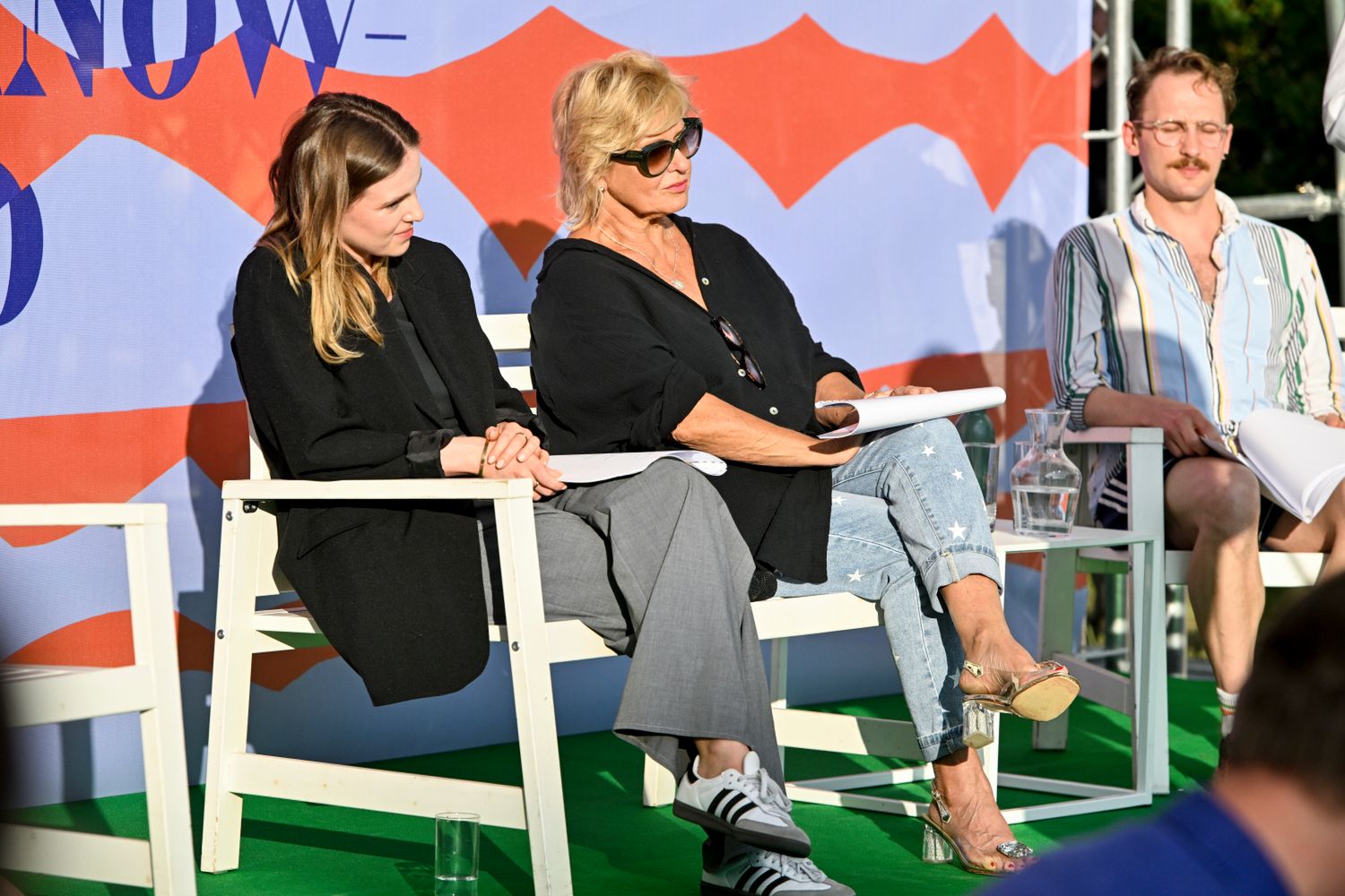 Zofia Domalik, Ewa Kasprzyk - Imieniny Jana Kochanowskiego fot.AKPA