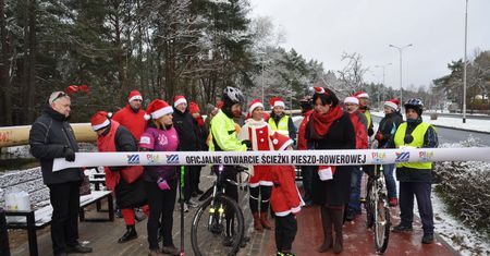 Otwarcie ścieżki pieszo-rowerowej