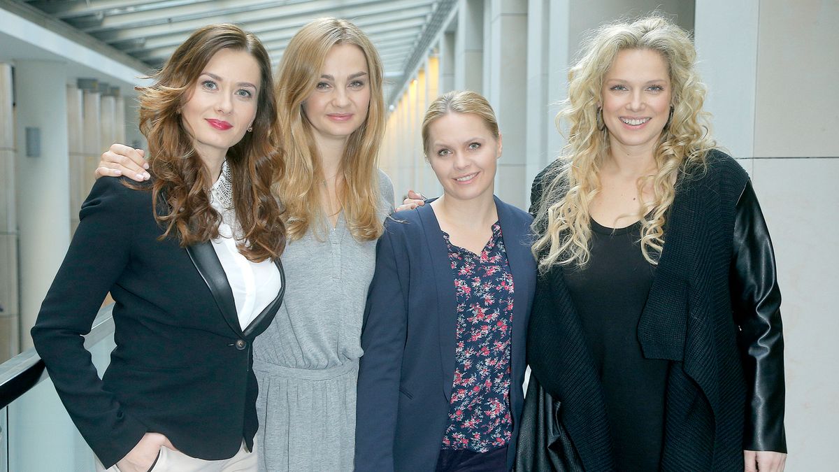 Magdalena Stużyńska, Anita Sokołowska, Małgorzata Socha i Joanna Liszowska