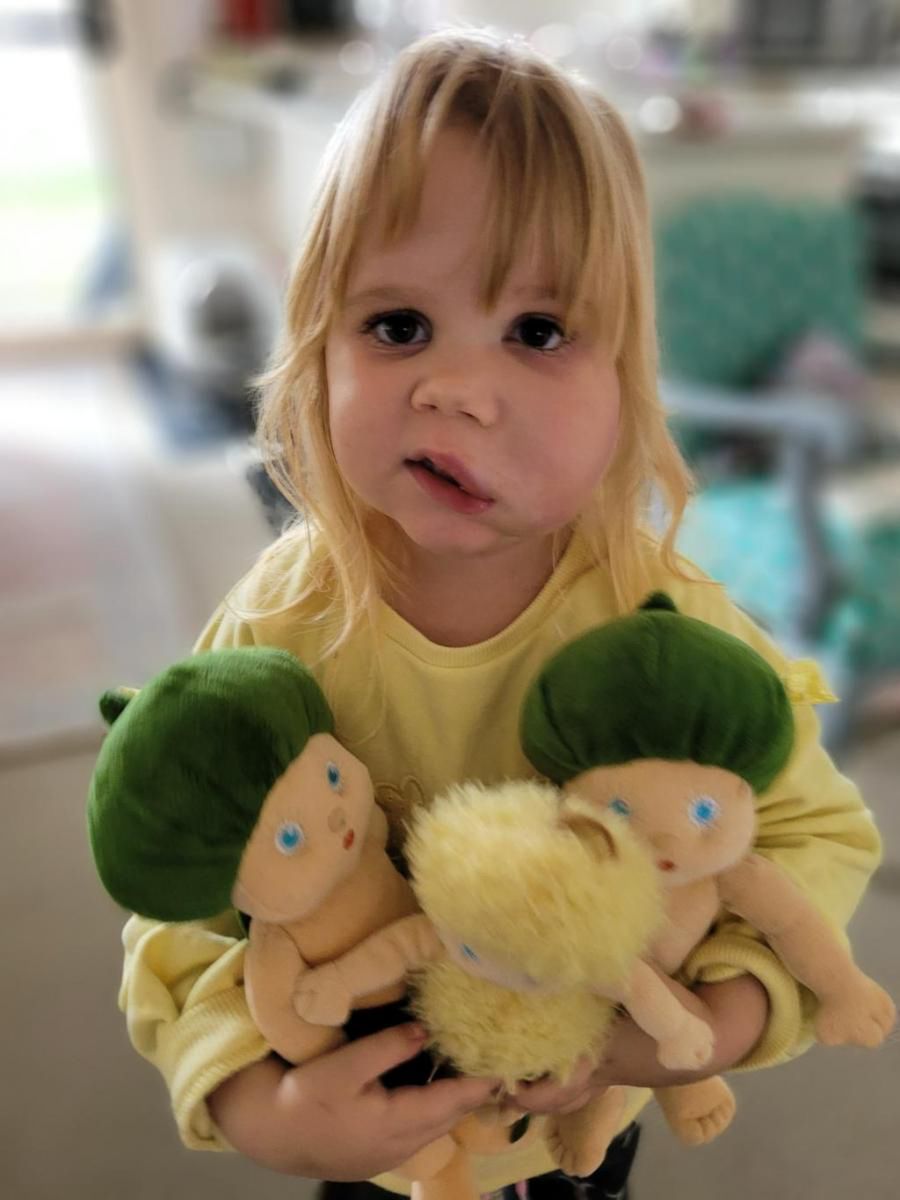 Lilly jest radosną dziewczynką