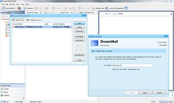 DreamMail - tworzenie konta