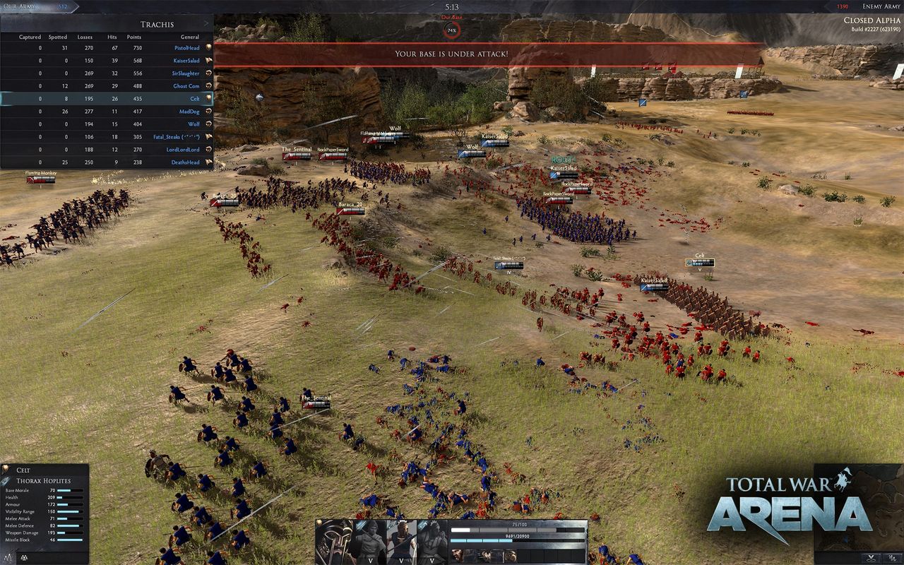 Mamy dla was 100 kodów do zamkniętej bety Total War: Arena