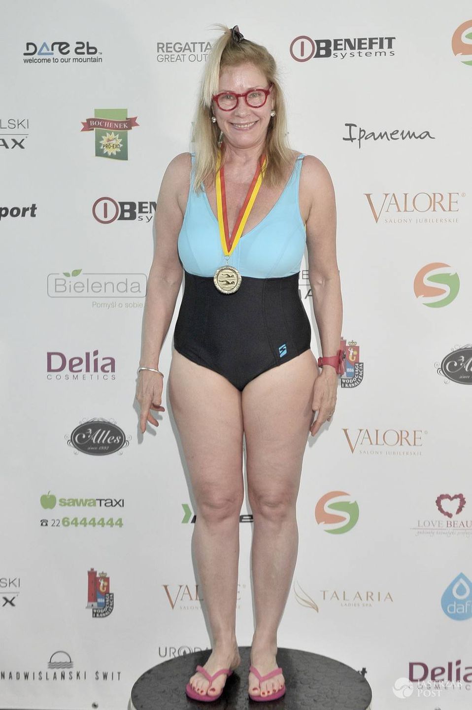 Małgorzata Potocka - Mistrzostwa Polski Aktorów w Pływaniu 2017