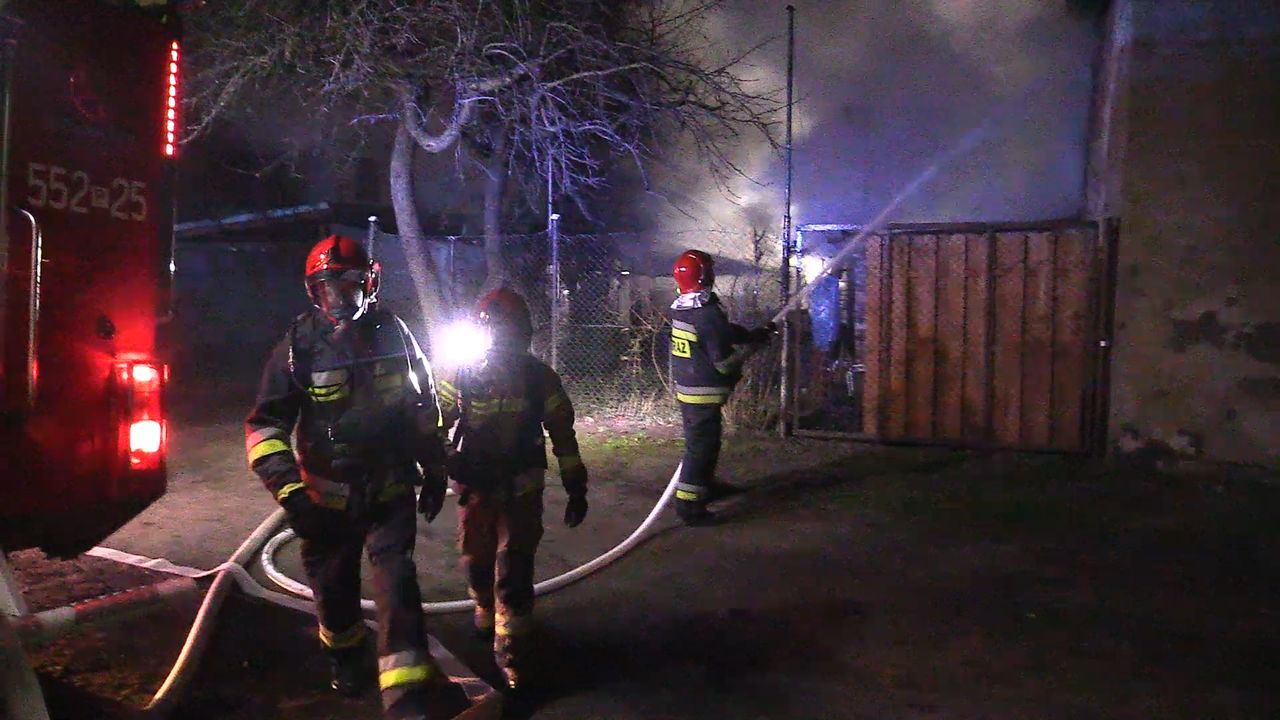 Pożar na Ludowej