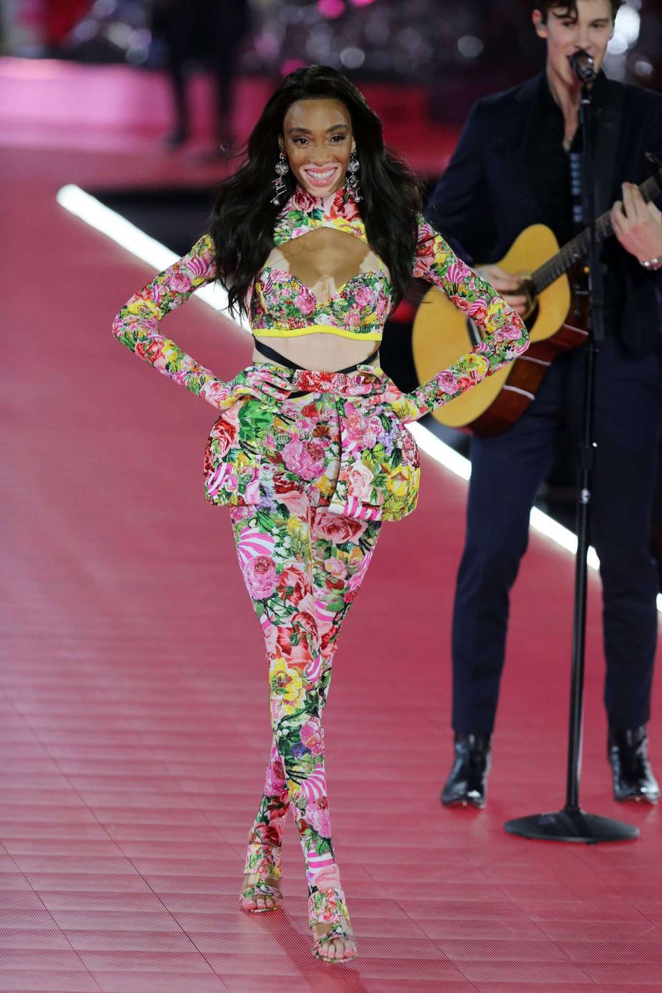 Winnie Harlow – pokaz Victoria's Secret w Nowym Jorku, 2018