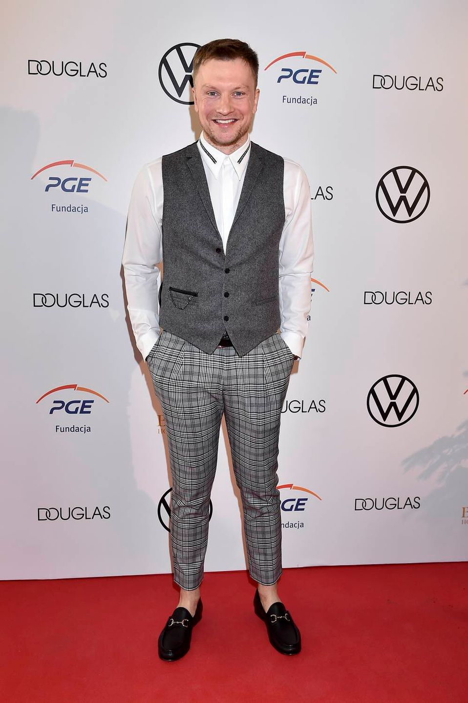 Jakub Wesołowski - gwiazdy na imprezie mikołajkowej, 2019 r.