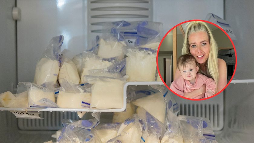 Wygrała z objawami łuszczycy. Wszystko dzięki mleku z piersi