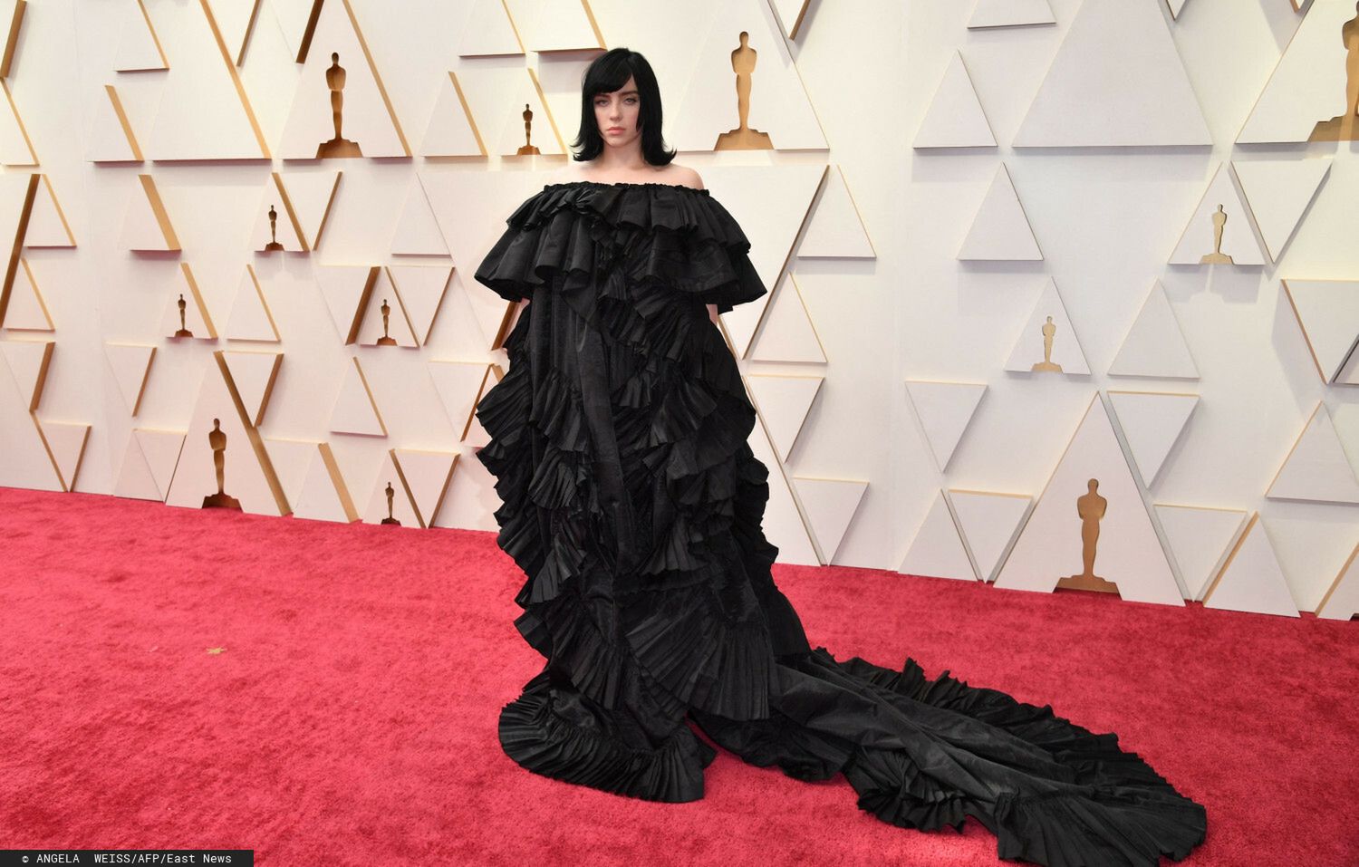 Billie Eilish – Oscary 2022, kreacja: Gucci