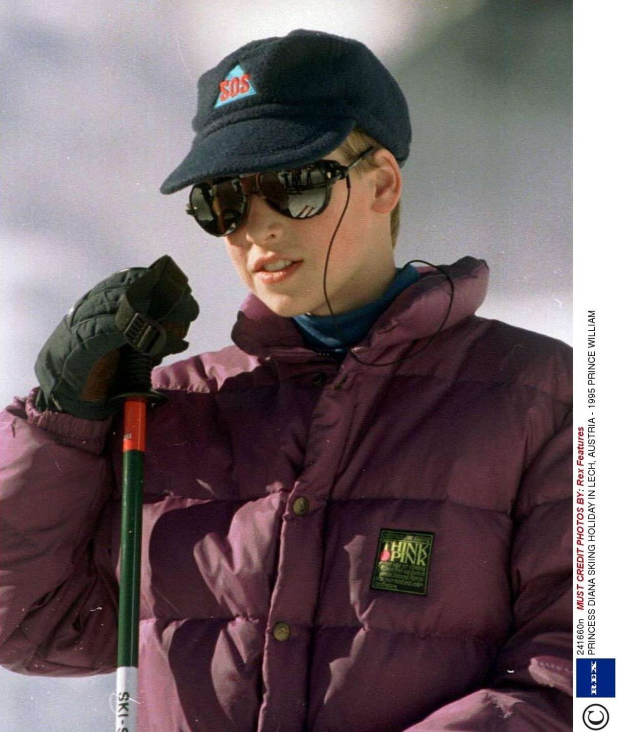 Księżna Diana na nartach w Austrii 1995 rok