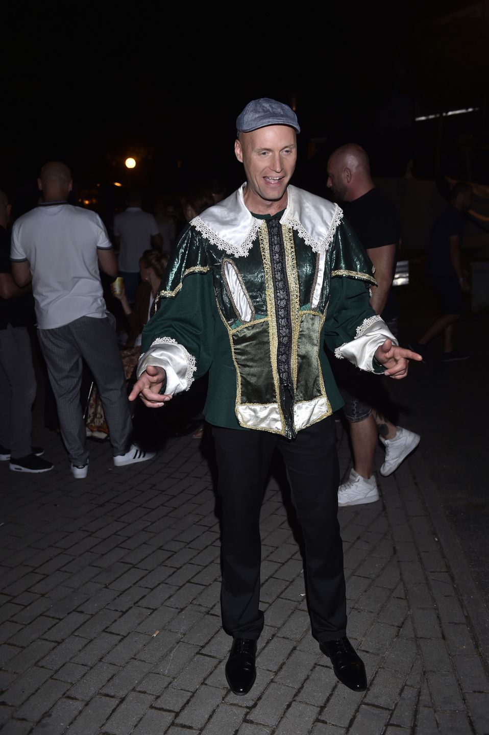 Krzysztof Krawczk junior z partnerką - festiwal w Mrągowie