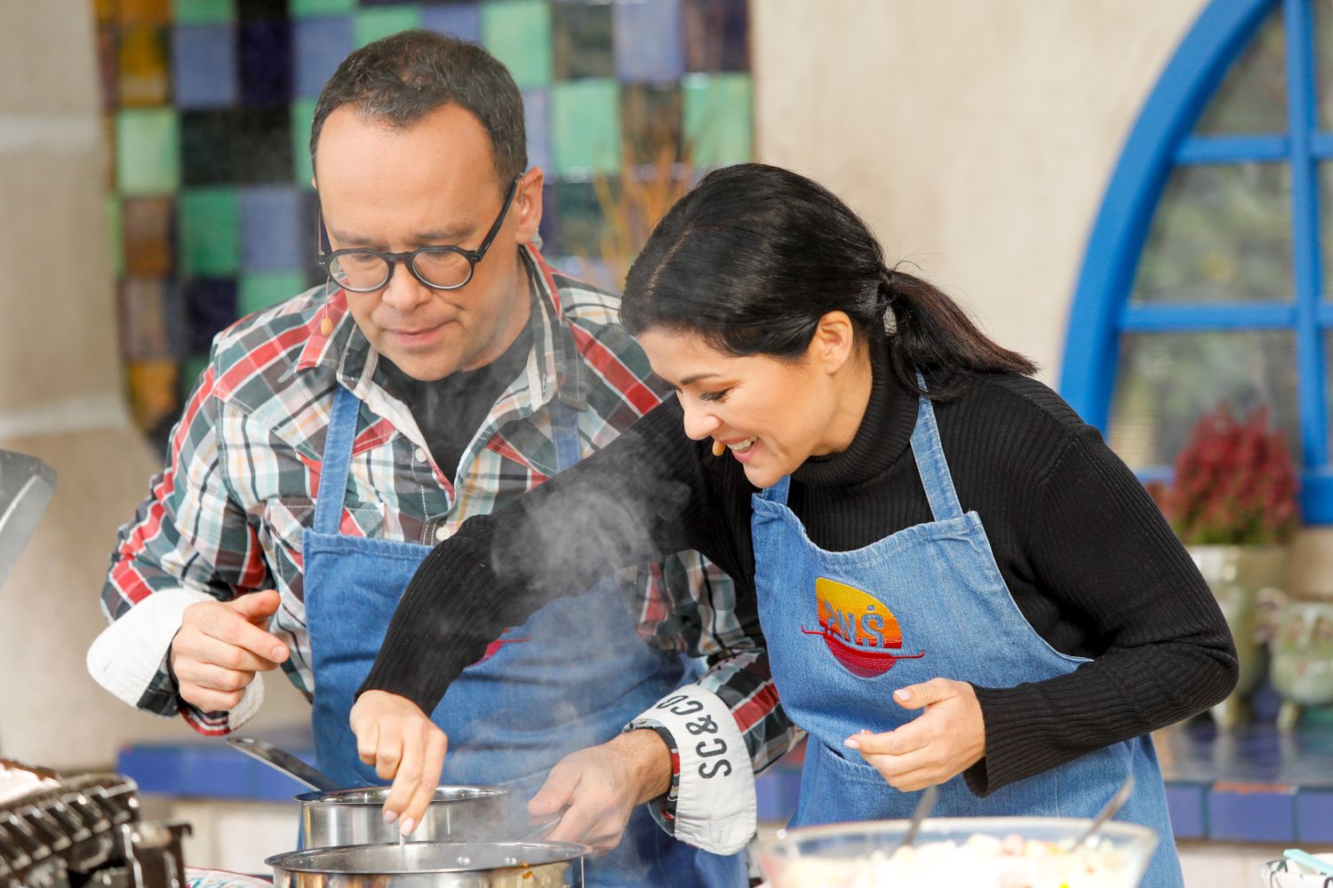 Katarzyna Cichopek, Jakub Steuermark gotują w Pytaniu na śniadanie