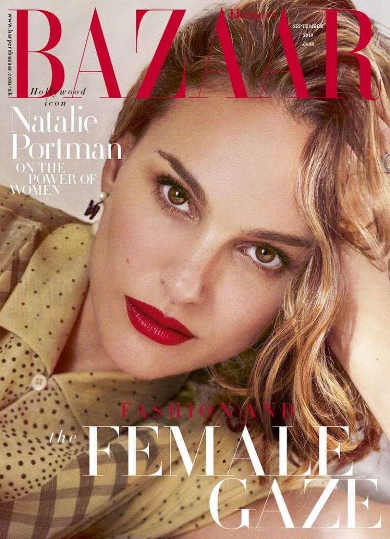 Natalie Portman na okładce Harper's Bazaar