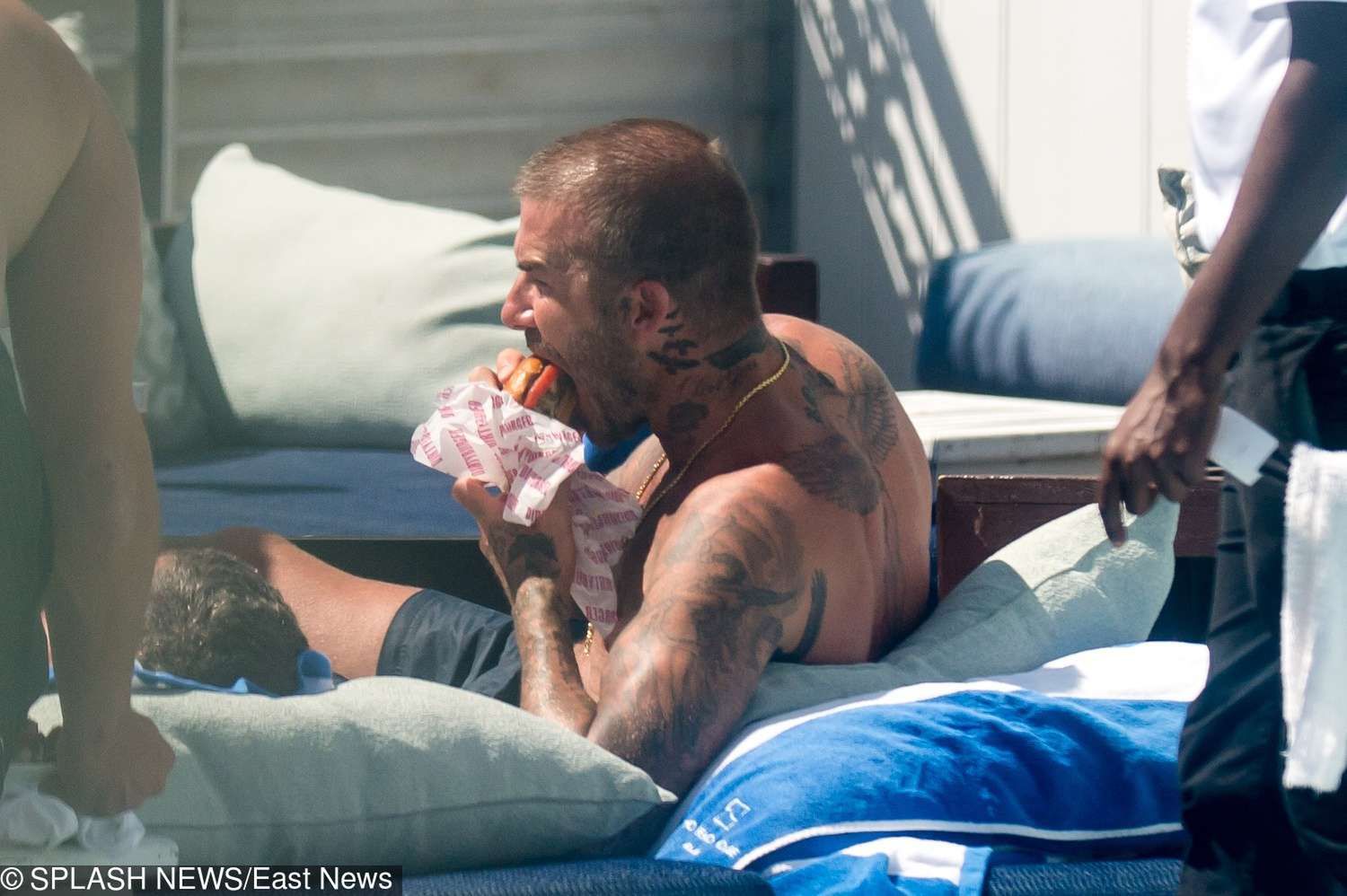 David Beckham przed przeszczepem ogolił głowę