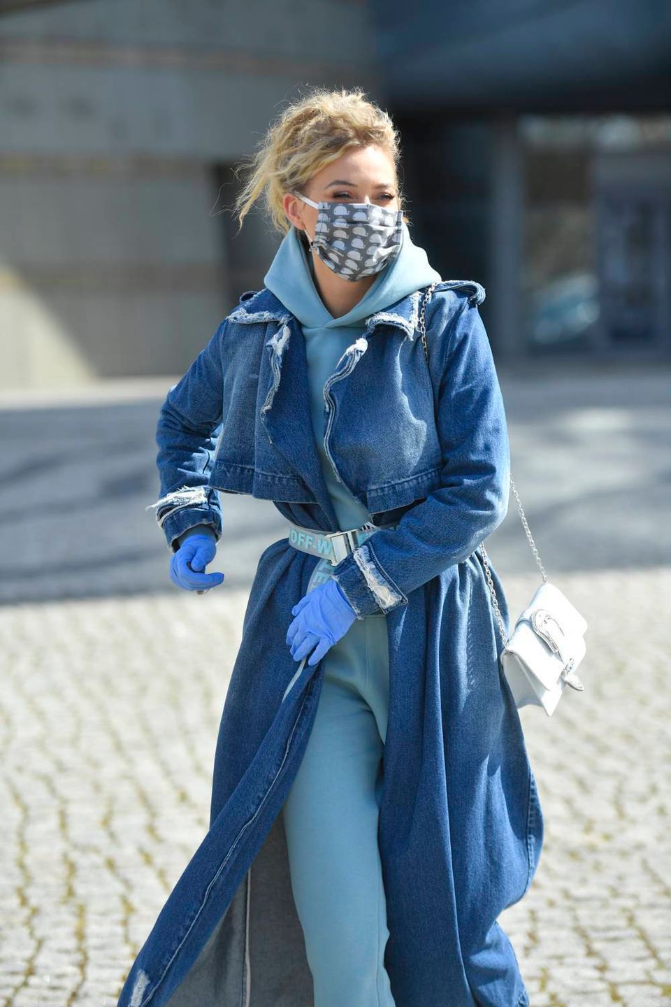 Marcelina Zawadzka stylizacja w jeansie
