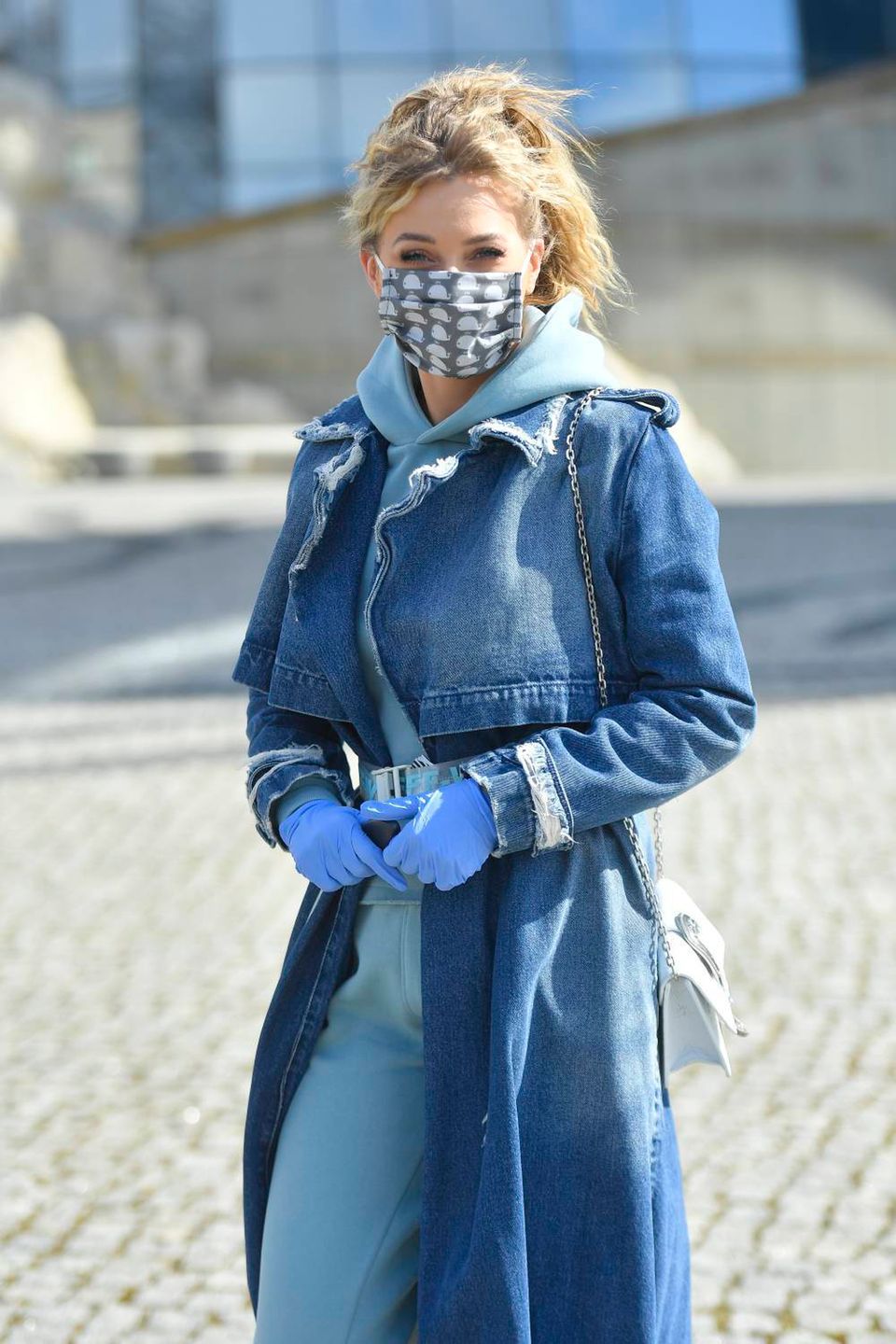 Marcelina Zawadzka stylizacja w jeansie