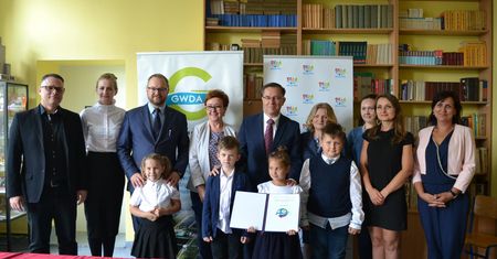 Klasa patronacka GWDA sp. z o.o. w Szkole Podstawowej nr 1 w Pile