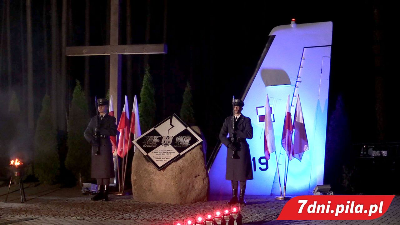 12. rocznica katastrofy samolotu CASA w Mirosławcu