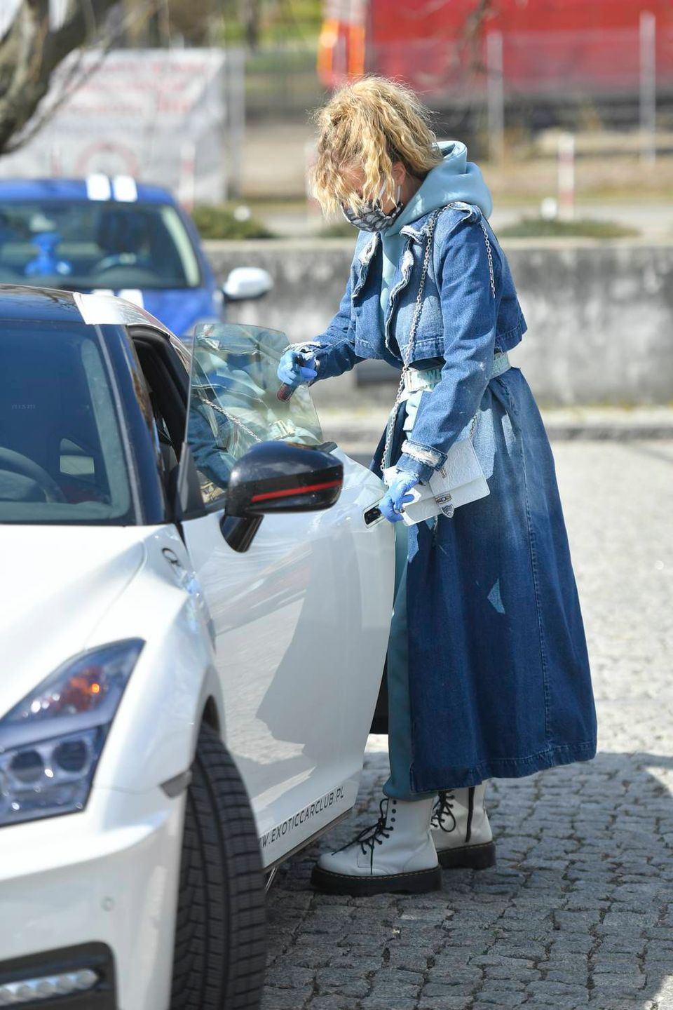 Marcelina Zawadzka stylizacja w jeansie