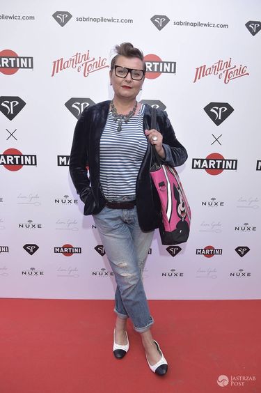Anna Męczyńska - pokaz Sabriny Pilewicz x Martini