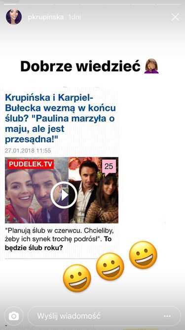 Paulina Krupińska i Sebastian Karpiel-Bułecka biorą ślub?