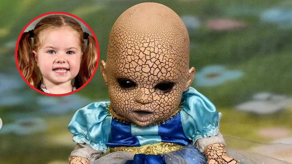 Laleczka budzi grozę swoim wyglądem. "Miłość od pierwszego wejrzenia"