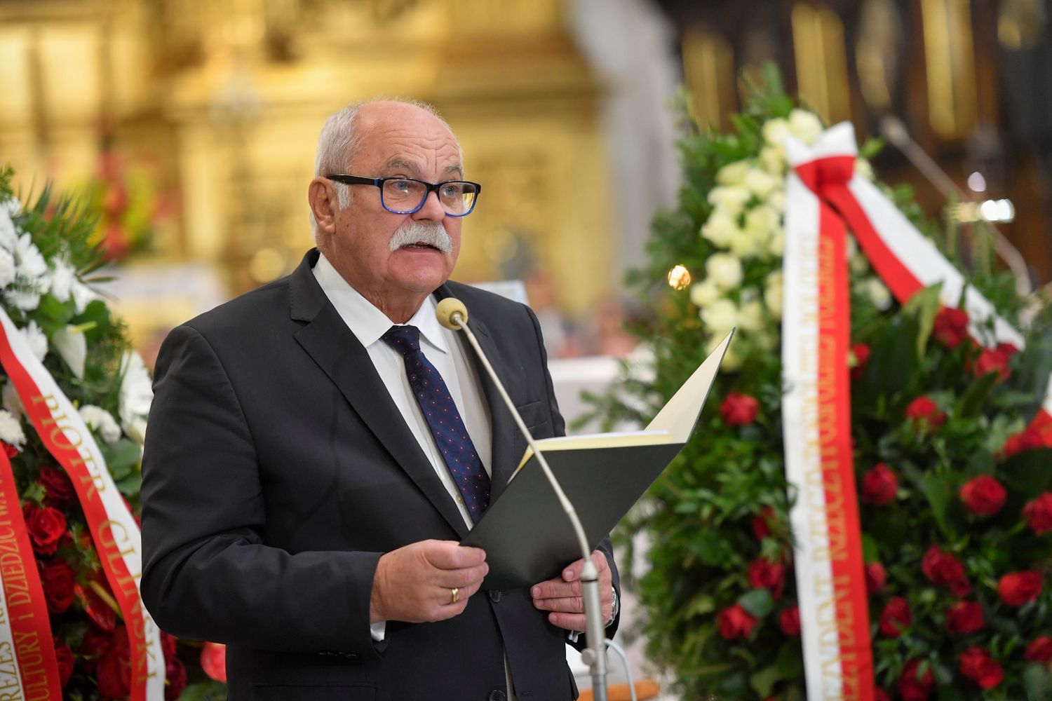 Krzysztof Szuster - pogrzeb Jerzego Połomskiego