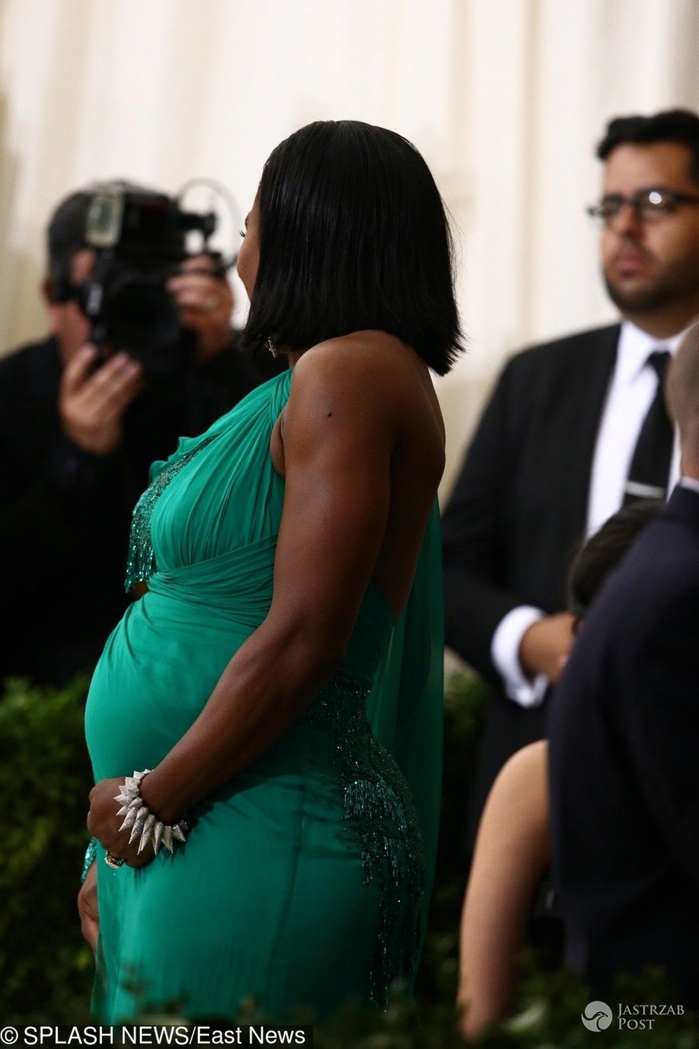 Serena Williams ciążowy brzuszek na MET Gala 2017