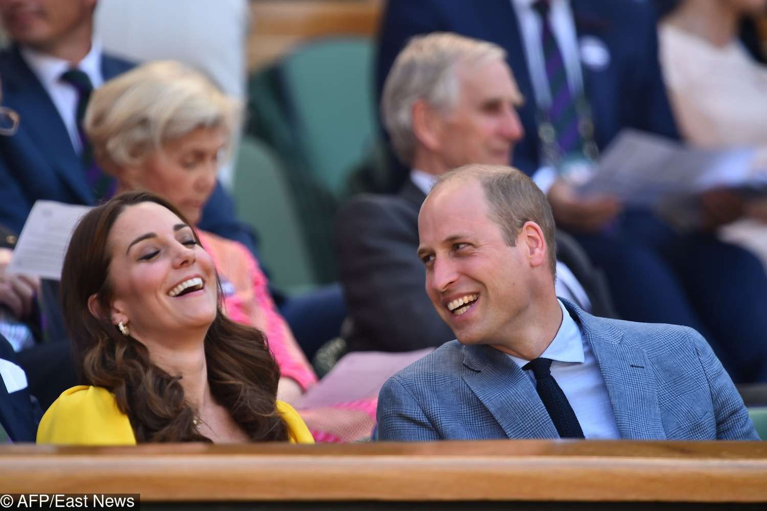 Księżna Kate i książę William na Wimbledonie