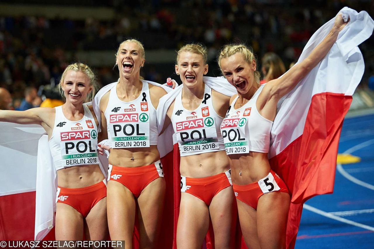 Malgorzata Holub-Kowalik, Iga Baumgart-Witan, Patrycja Wyciszkiewicz, Justyna Swiety-Ersetic – Lekkoatletyczne Mistrzostwa Europy Berlin 2018