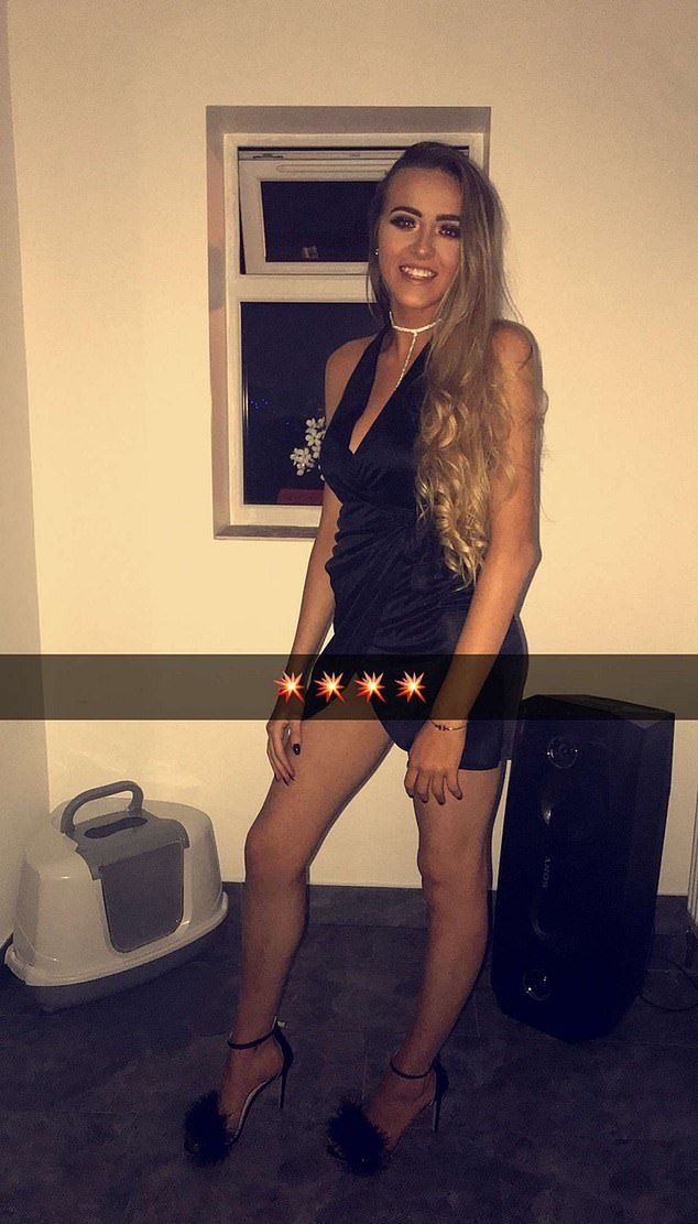 Na zdjęciu Saffron w 4. miesiącu ciąży