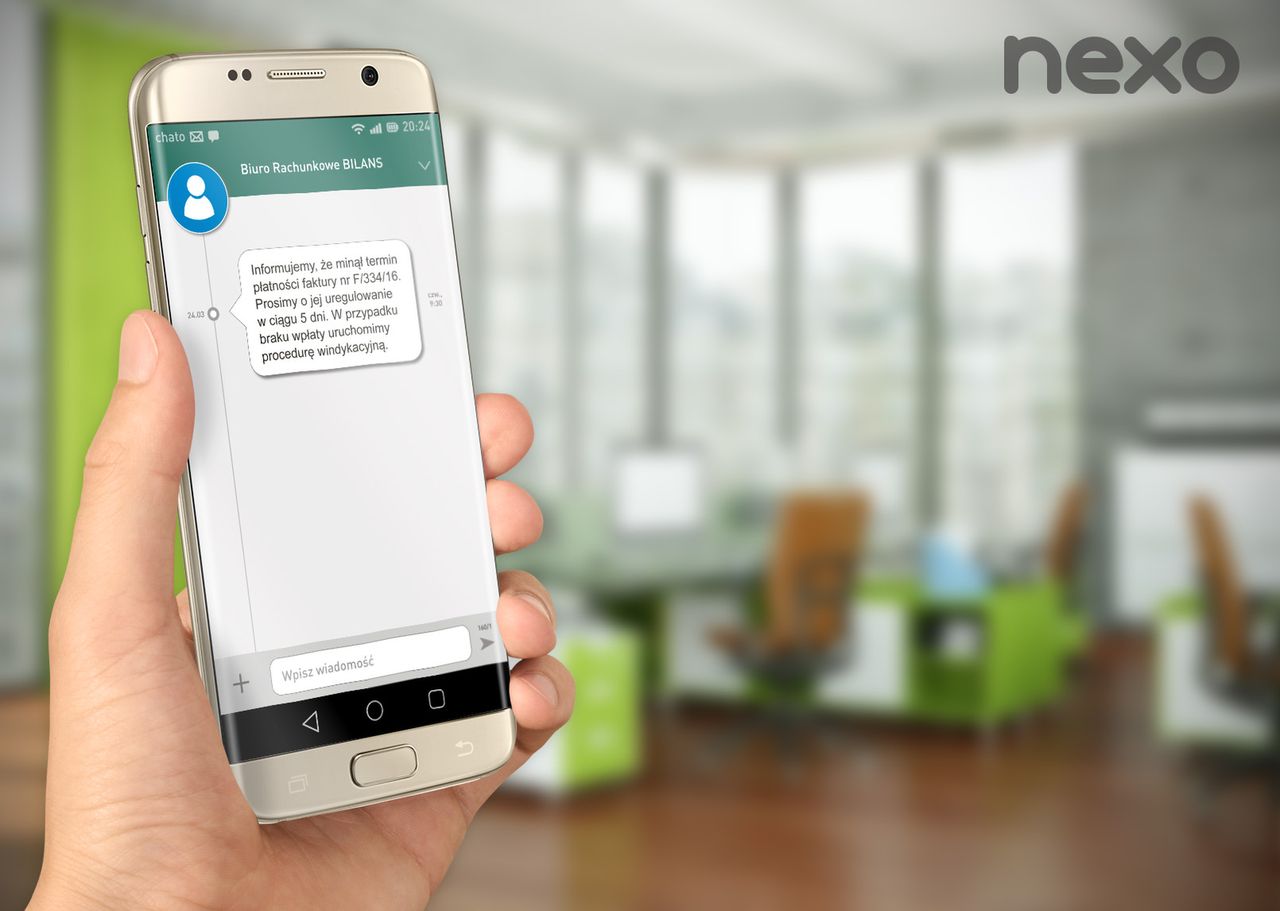 InsERT nexo z możliwością wysyłania powiadomień SMS do klientów