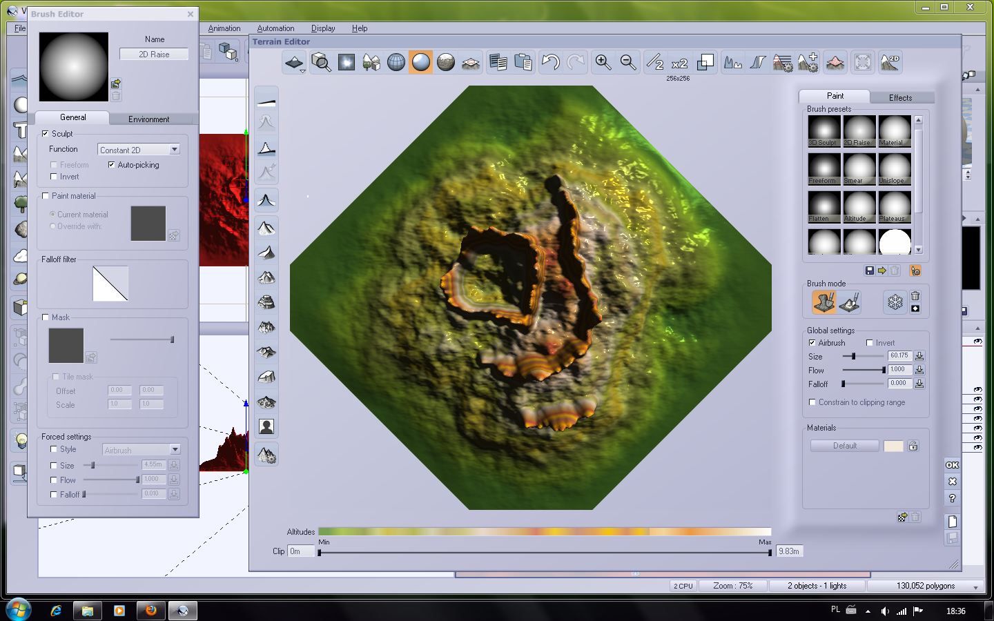Vue 9 Pionieer na Windows