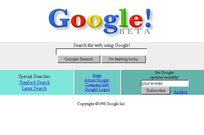 Google ma już 14 lat!