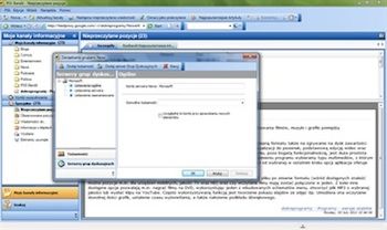 RSS Bandit - Zarządzanie grupami