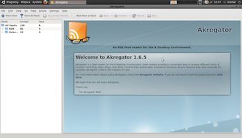 Akregator - Widok ogólny