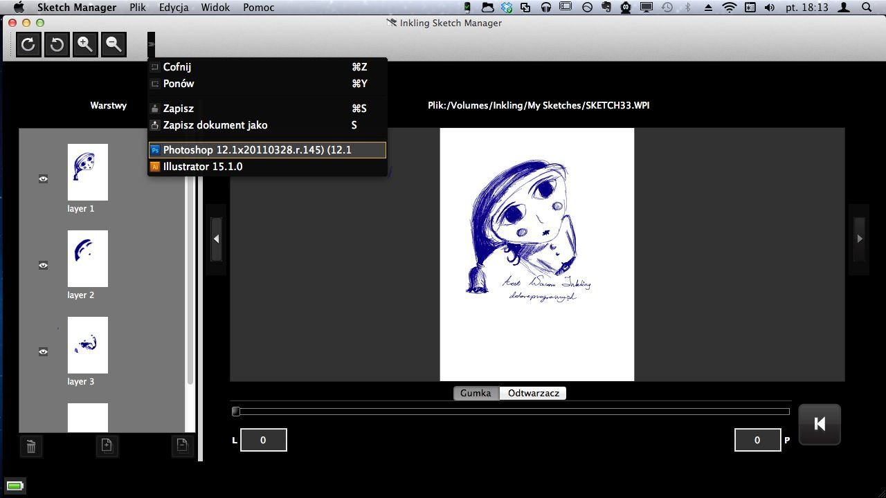 Eksport do programów Adobe to jedno kliknięcie